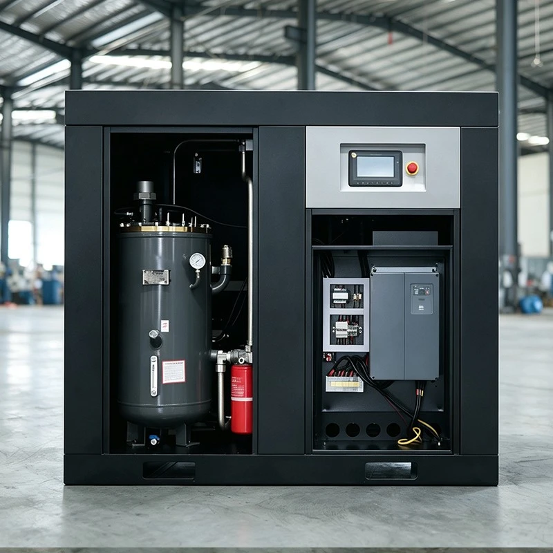 75 Hp Rotary Screw Air Compressor factory