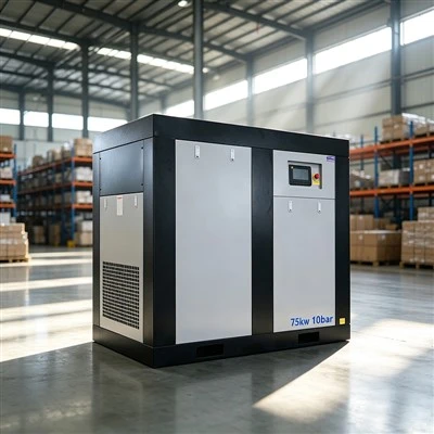 75 Hp Rotary Screw Air Compressor
